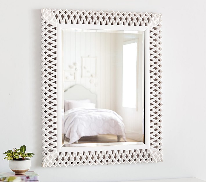 Preppy Lattice Mirror