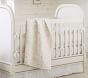 Winter White Medallion Crib Fitted Sheet