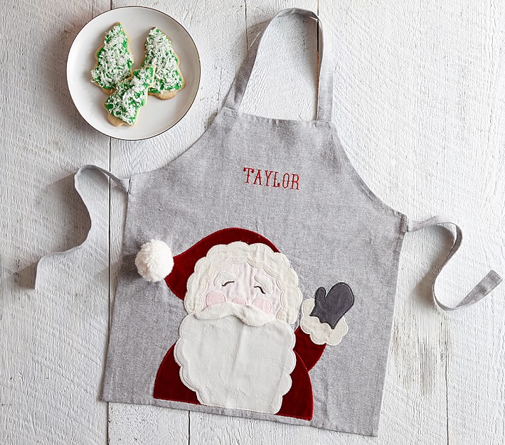 Linen Santa Apron