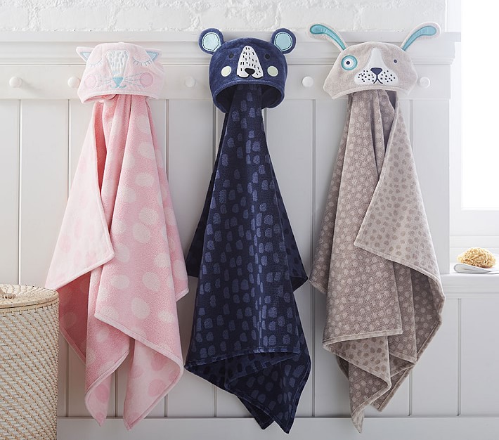 Organic Eco Chic Kid Hooded Towels