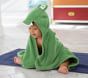 Alligator Baby Hooded Towel