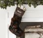 Brown Bear Faux Fur Stocking