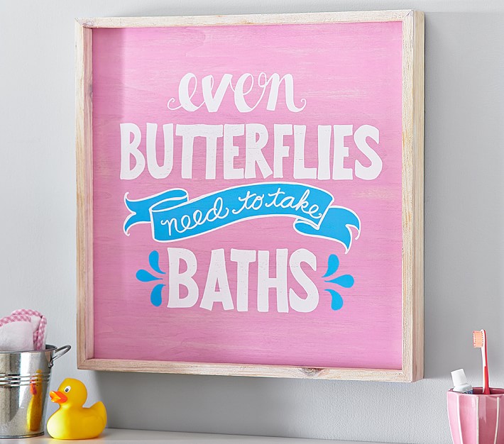 Even Butterflies Take Baths Art