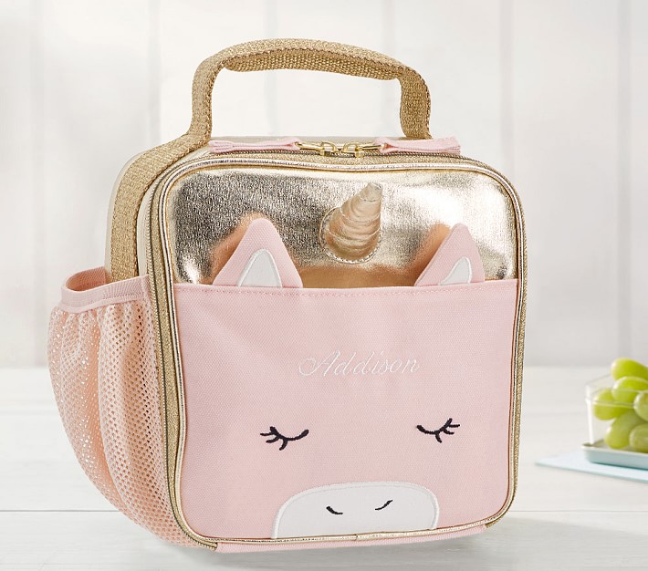 Emily &amp; Meritt Blush Unicorn Lunch Box