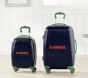 Fairfax Navy/Green Hard Sided Spinner Luggage