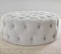 Monique Lhuillier Large Round Ottoman