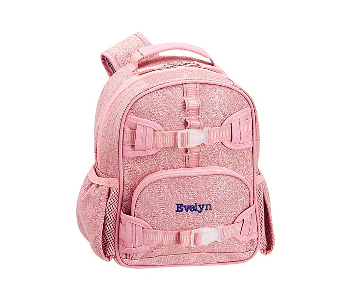 Pink Glitter, Mini Mackenzie Backpack