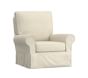 PB Kids&#174; Comfort Swivel Glider Slipcover Only, Basketweave Slub Oatmeal