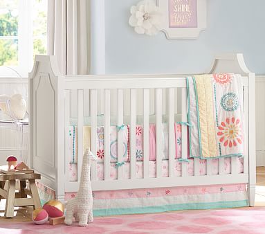 Maya Dandelion Crib Bedding Set Pottery Barn Kids