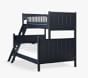 Camp Single-Over-Double Bunk Bed, Navy