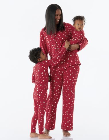 Pottery barn pajamas family sale