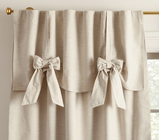 Pottery Barn Kids deals Evelyn Grey and White Curtains