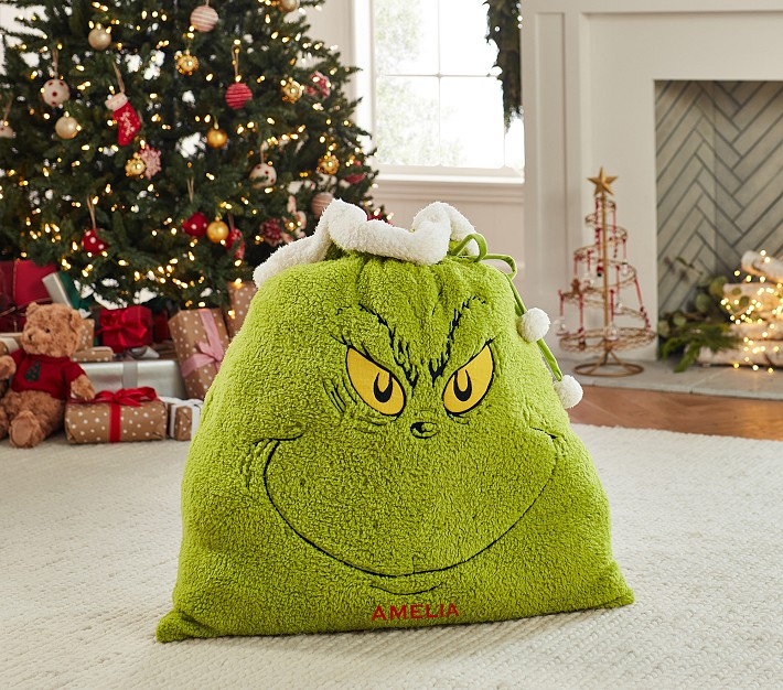 Dr. Seuss's The Grinch™ Santa Bag | Pottery Barn Kids