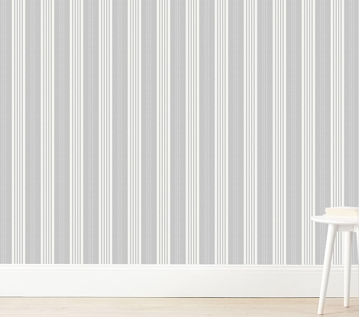 Cottage Stripe Wallpaper