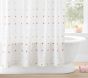 Tufted Dot Shower Curtain