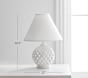 Ceramic Woven Lattice 3-Way Table Lamp