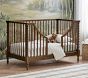 Chris Loves Julia Turned Wood Convertible Crib