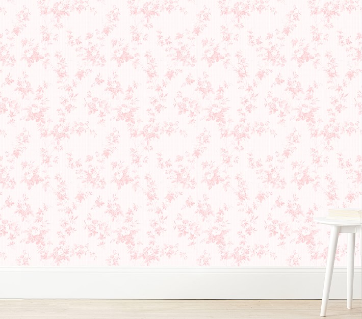 Floral Toile Wallpaper