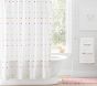 Tufted Dot Shower Curtain