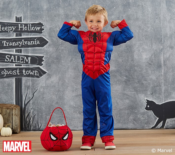 Kids Marvel's Spider-Man Light Up Halloween Costume