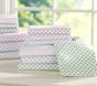 Mini Dot Sheet Set &amp; Pillowcases