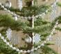 Silver Beaded Tree Garland