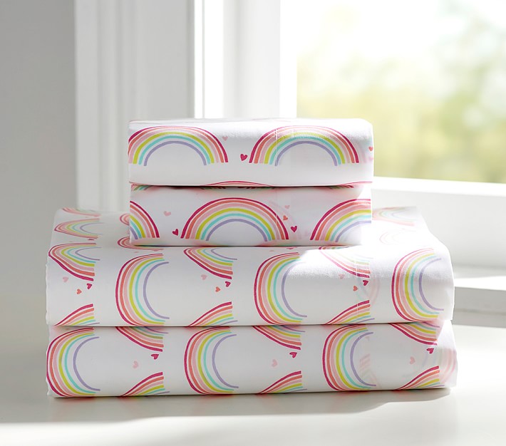 Rainbow Sheet Set &amp; Pillowcases