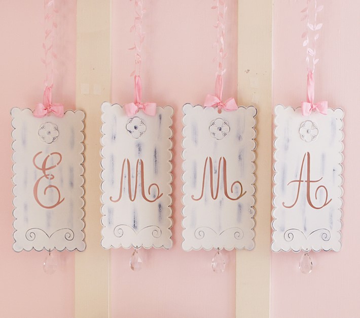 Ribbon Tin Letters