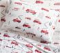 Firetruck Flannel Sheet Set &amp; Pillowcases