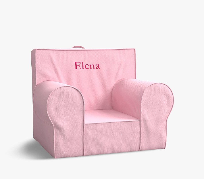 Light Pink Twill Anywhere Chair® Slipcover Only