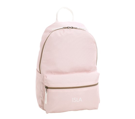 Blush colored backpack on sale