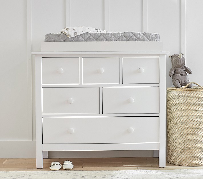 Gray changing table with drawers online