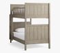 Camp Single-over-Single Bunk Bed, Stone Grey, In-Home Delivery