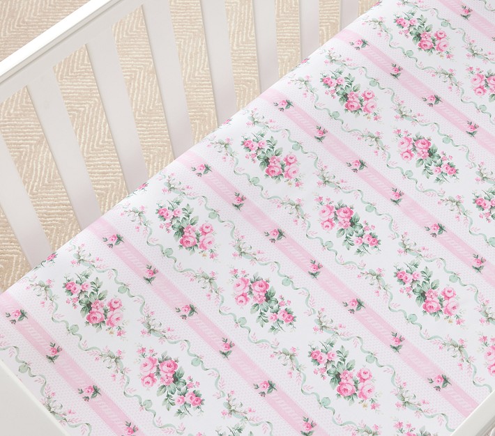 LoveShackFancy Dreamy Days Organic Crib Fitted Sheet