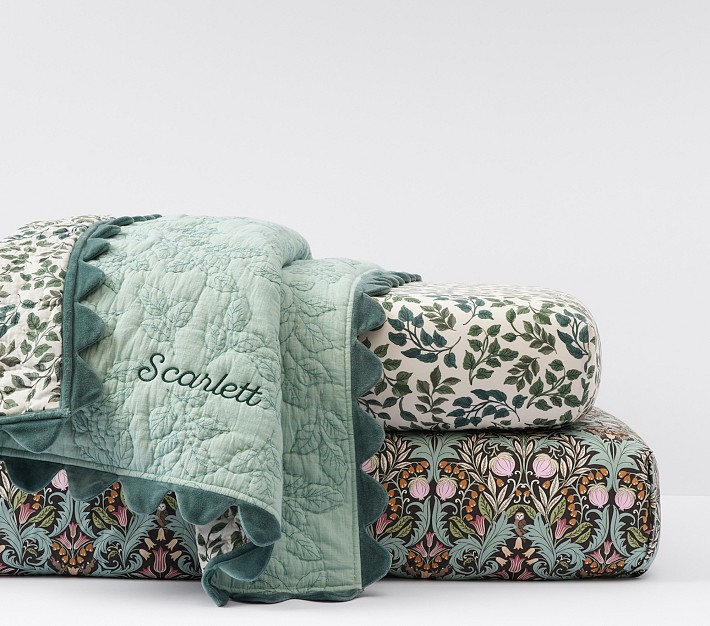 Chris Loves Julia Floral Baby Bedding Set Pottery Barn Kids