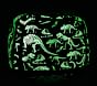 Mackenzie Navy Dinosaur Bones Glow-in-the-Dark Carry All Travel Bag