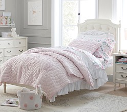 Blythe Upholstered Low Footboard Bed