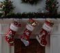 Glow-in-the-Dark Quilted Christmas Stocking Collection