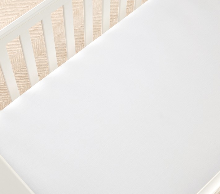 Super Soft Organic Sateen Crib Fitted Sheet