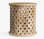 Stella Side Table, Washed Natural, Parcel