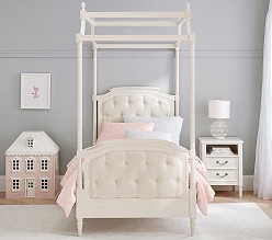 Blythe Tufted Canopy Bed