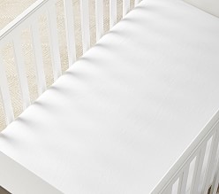 European Linen Crib Fitted Sheet