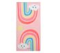 Happy Rainbows Kid Beach Towel