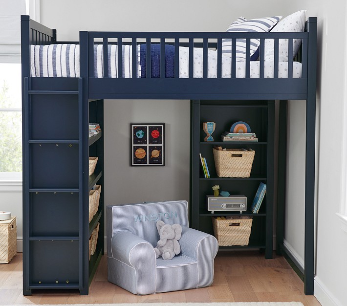 Camp Full Loft Bed Pottery Barn Kids