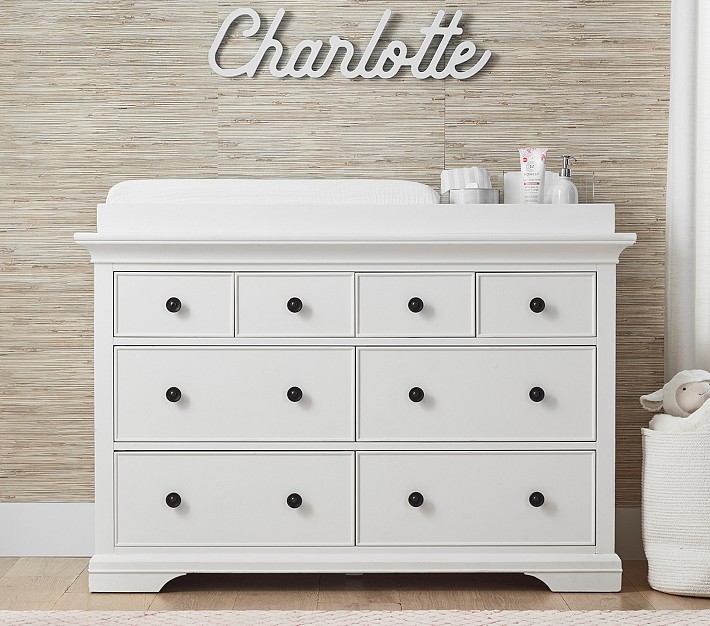 Larkin Extra-Wide Dresser &amp; Topper Set (54&quot;)