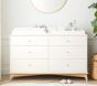 Sydney 6-Drawer Dresser &amp; Topper Set (56w x 19d&quot;)