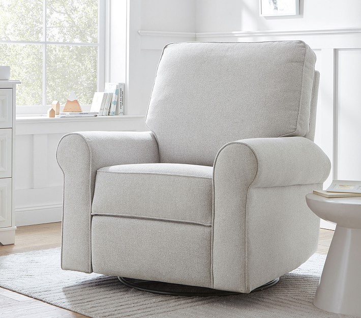 Pottery barn swivel glider on sale