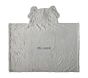 Faux Fur Elephant Baby Hooded Towel