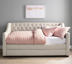 Tufted Daybed with Trundle