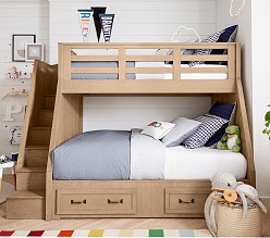 Belden Twin-Over-Full Stair Bunk Bed